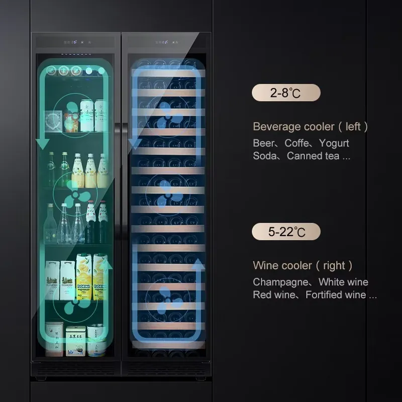 Frigobar Embutido com Duas Por - Wine Beer Dual Zone avaliação e preço