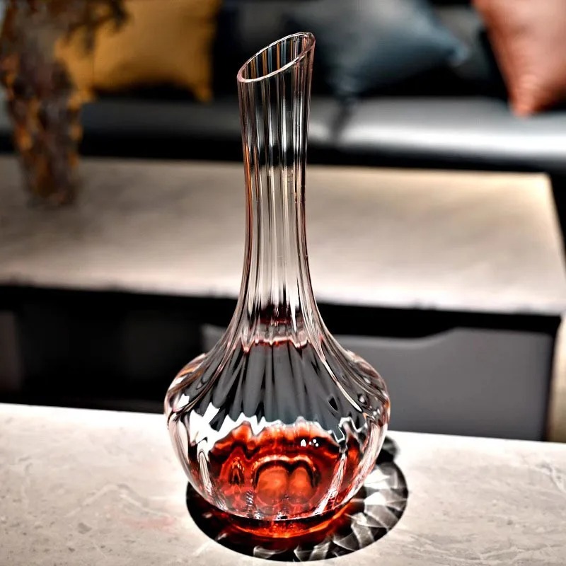 Jarra de Vinho de Cristal Euro - Wine Aerator Pour avaliação e preço